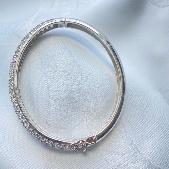 Rhinestone Bracelet Bangle - Picture 4 of 5